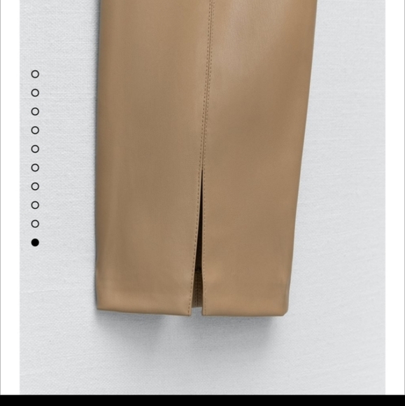 Zara Faux Leather Leggings Skinny Bloggers Favorite - Picture 7 of 9